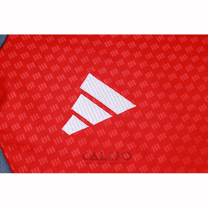 Tuta da Track SC Internacional Manica Corta 2026-2027 Rosso - Pantaloncini